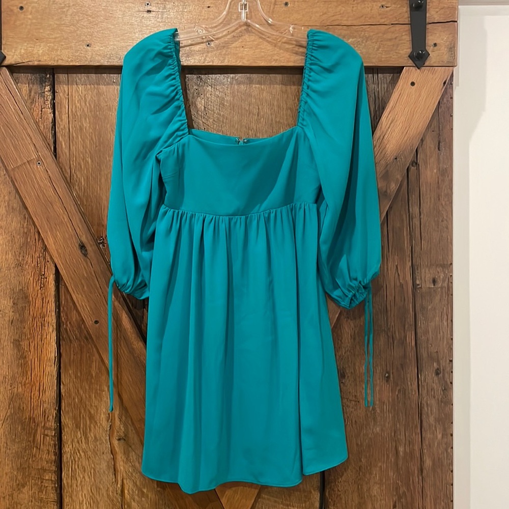 Amanda Uprichard Darling Size Small Kelly Green Mini Dress from REVOLVE